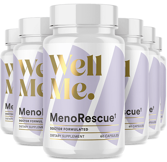 MenoRescue menopause support supplement bottle